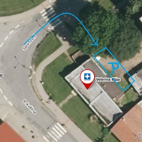 Parkování Zbýšov